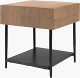 Surya Timo TIMO-003 23"H x 22"W x 22"D Accent Table