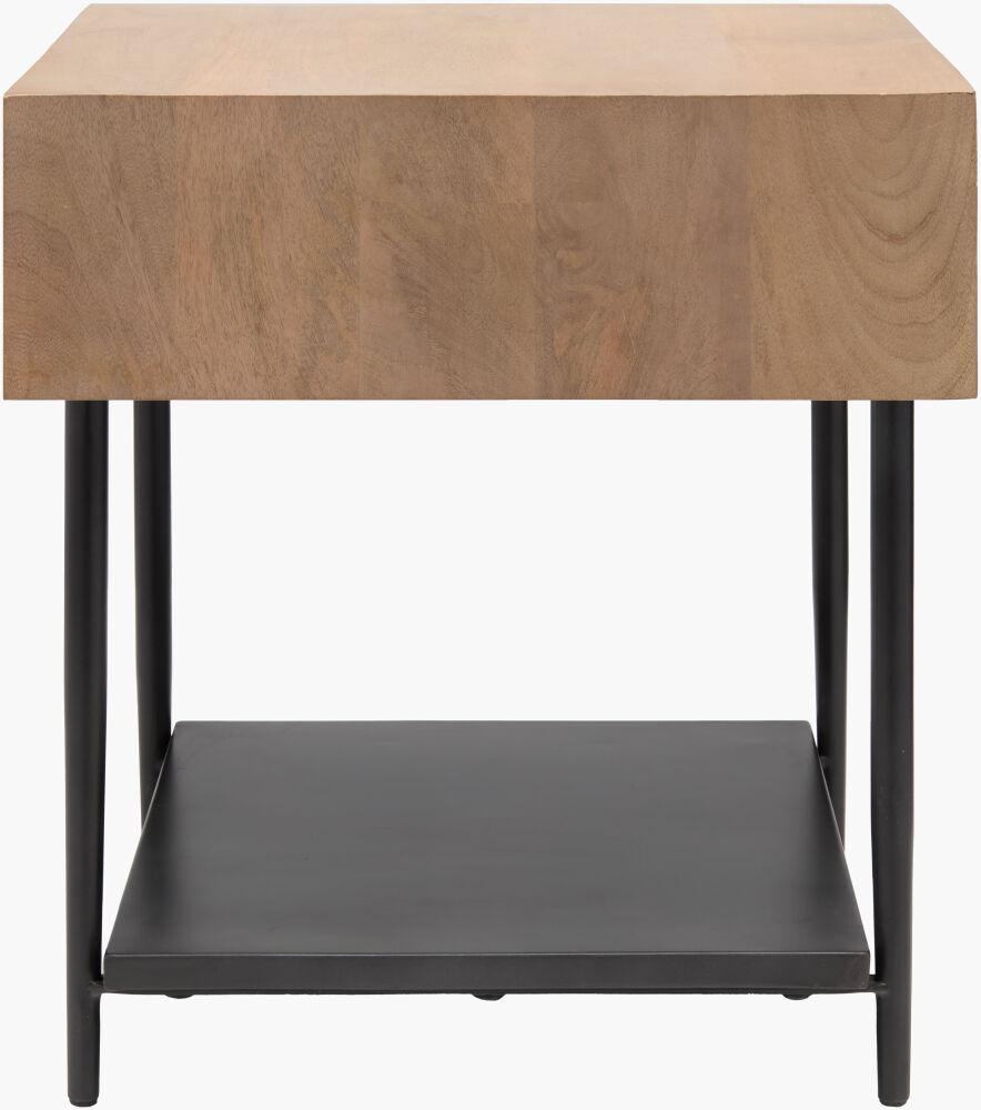 Surya Timo TIMO-003 23"H x 22"W x 22"D Accent Table