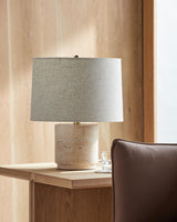 Surya Travera TVR-001 19"H x 15"W x 15"D Table Lighting