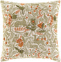 Surya Tanzania TZN-006 Burnt Orange Off-White 18"H x 18"W Pillow Kit