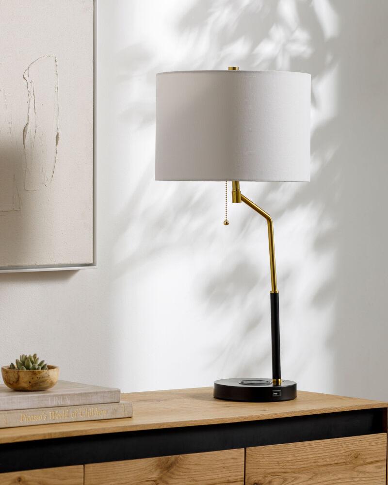 Livabliss Uzes UZS-001 29"H x 13"W x 13"D Table Lighting