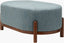 Surya Valek VLK-001 20"H x 30"W x 48"D Bench/Ottoman/Stool