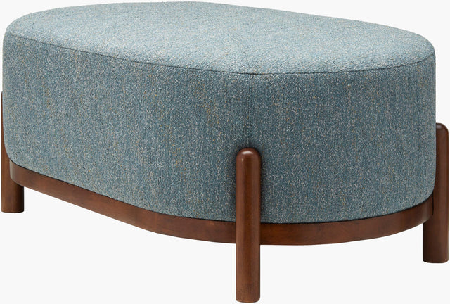 Surya Valek VLK-001 20"H x 30"W x 48"D Bench/Ottoman/Stool