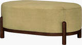 Surya Valek VLK-002 20"H x 30"W x 48"D Bench/Ottoman/Stool