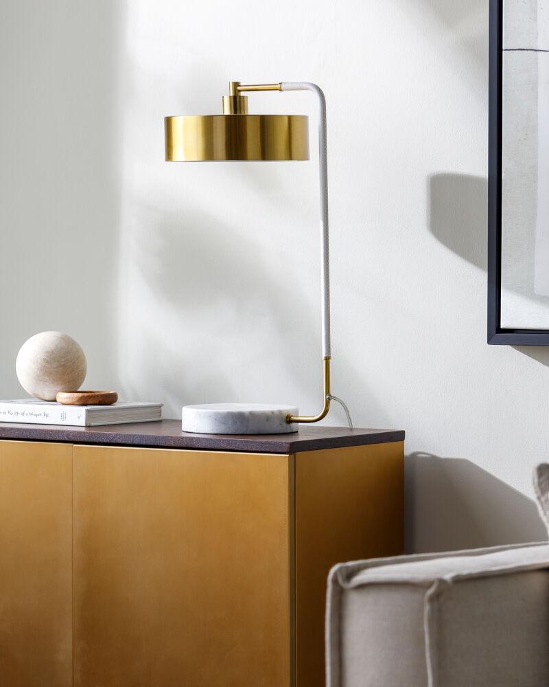 Surya Valo VLO-002 24"H x 12"W x 10"D Table Lighting