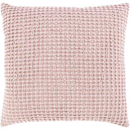 Surya Waffle WFL-007 18"H x 18"W Pillow Cover