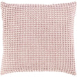 Surya Waffle WFL-007 18"H x 18"W Pillow Kit