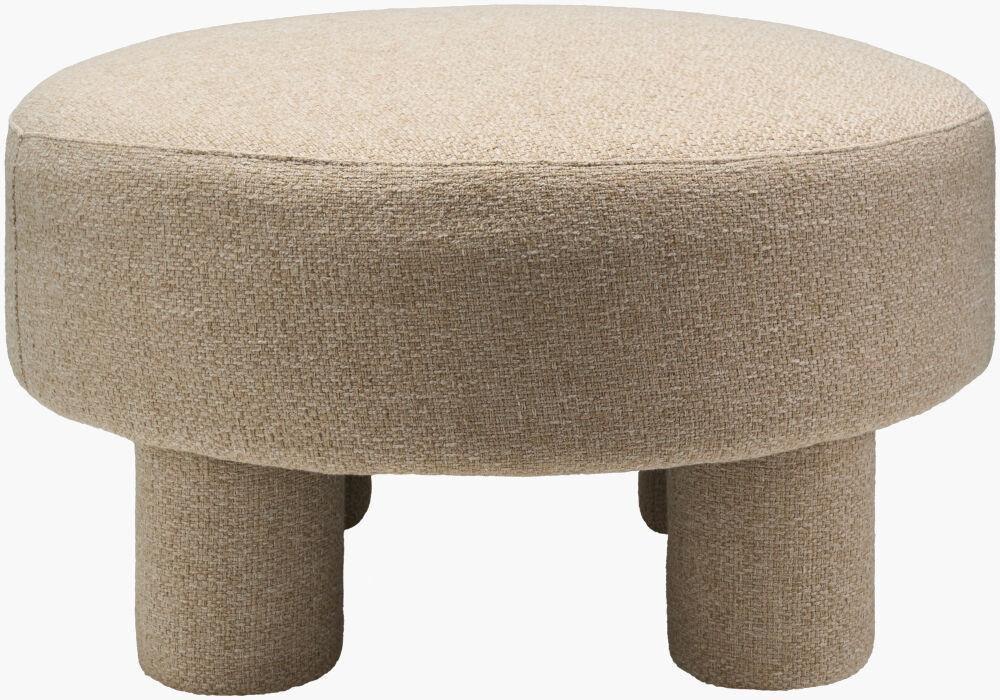 Surya Welly WLE-002 18"H x 31"W x 31"D Bench/Ottoman/Stool