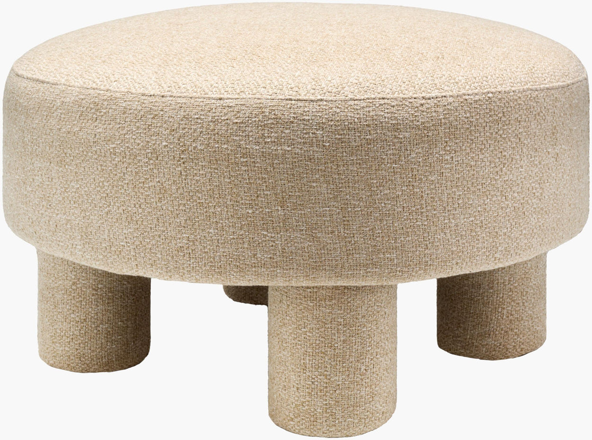 Surya Welly WLE-002 18"H x 31"W x 31"D Bench/Ottoman/Stool