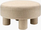 Surya Welly WLE-002 18"H x 31"W x 31"D Bench/Ottoman/Stool