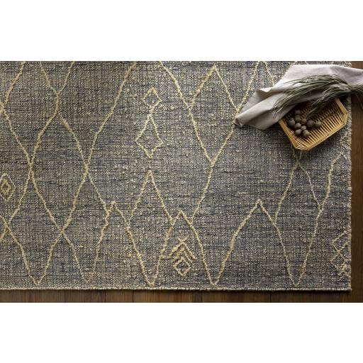 Surya Watford WTF-2302 Charcoal Tan 2' x 3' Rug