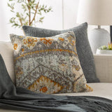 Surya Yuri YRI-002 Burnt Orange Charcoal 20"H x 20"W Pillow Kit