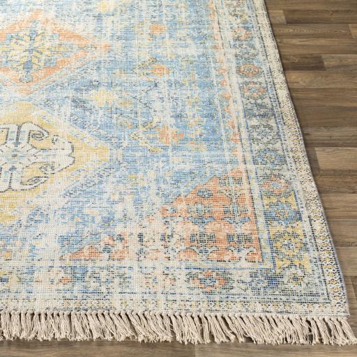 Surya Zainab ZAI-2315 Aqua Dark Green 2'3" x 4' Rug