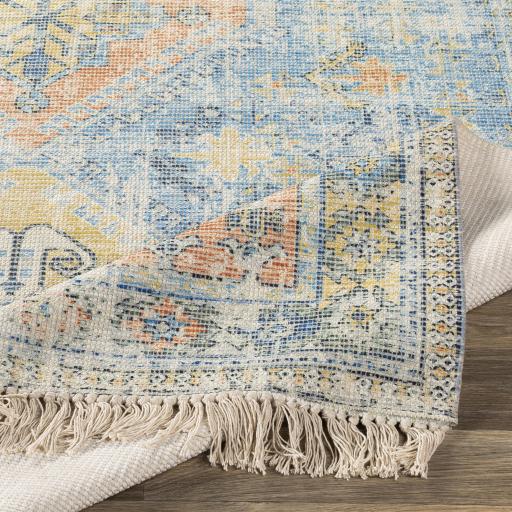 Surya Zainab ZAI-2315 Aqua Dark Green 2'3" x 4' Rug