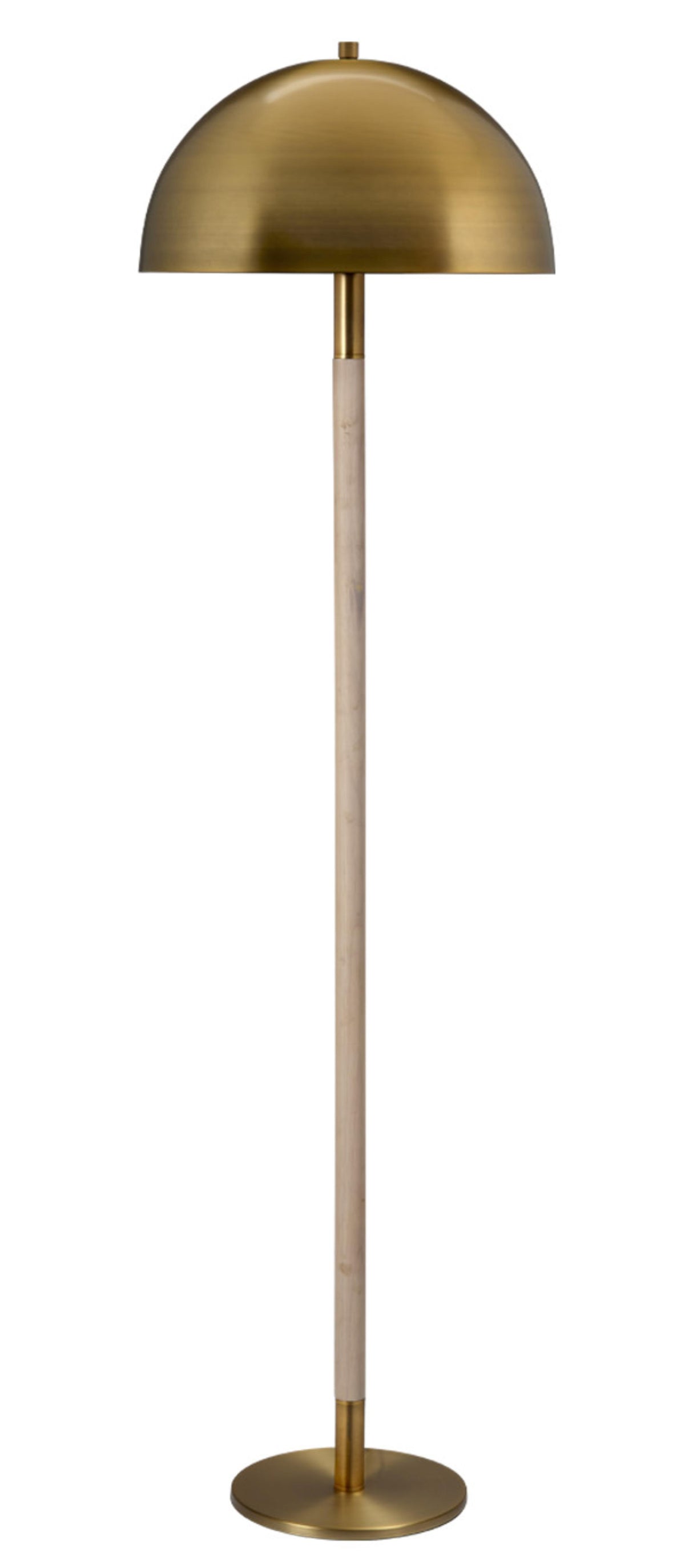 Jamie Young Merlin Metal and Wood Floor Lamp
