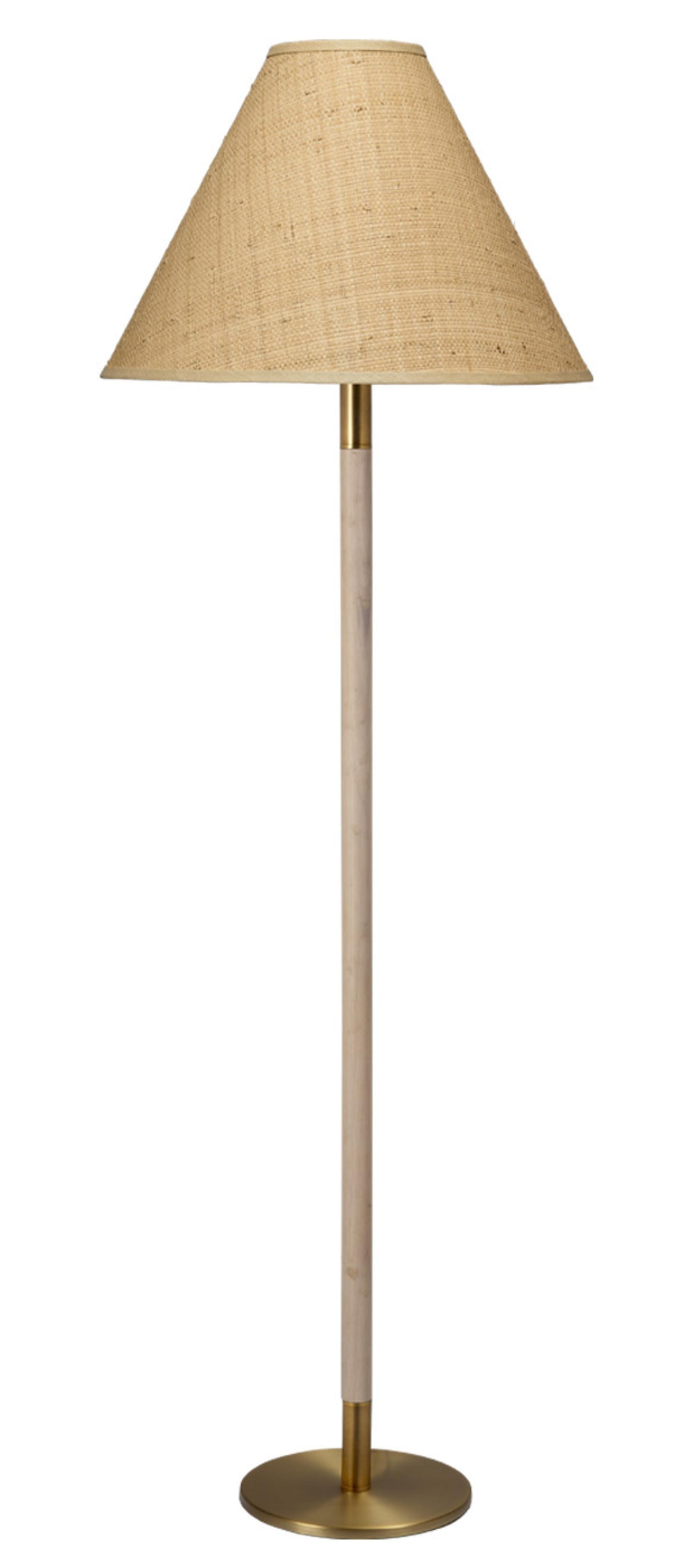 Jamie Young Morgana Metal and Wood Floor Lamp