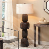 Jamie Young Totem Wood Floor Lamp