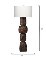 Jamie Young Totem Wood Floor Lamp