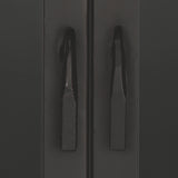 Jamie Young Chauncey Wide Curio Bar Iron Cabinet