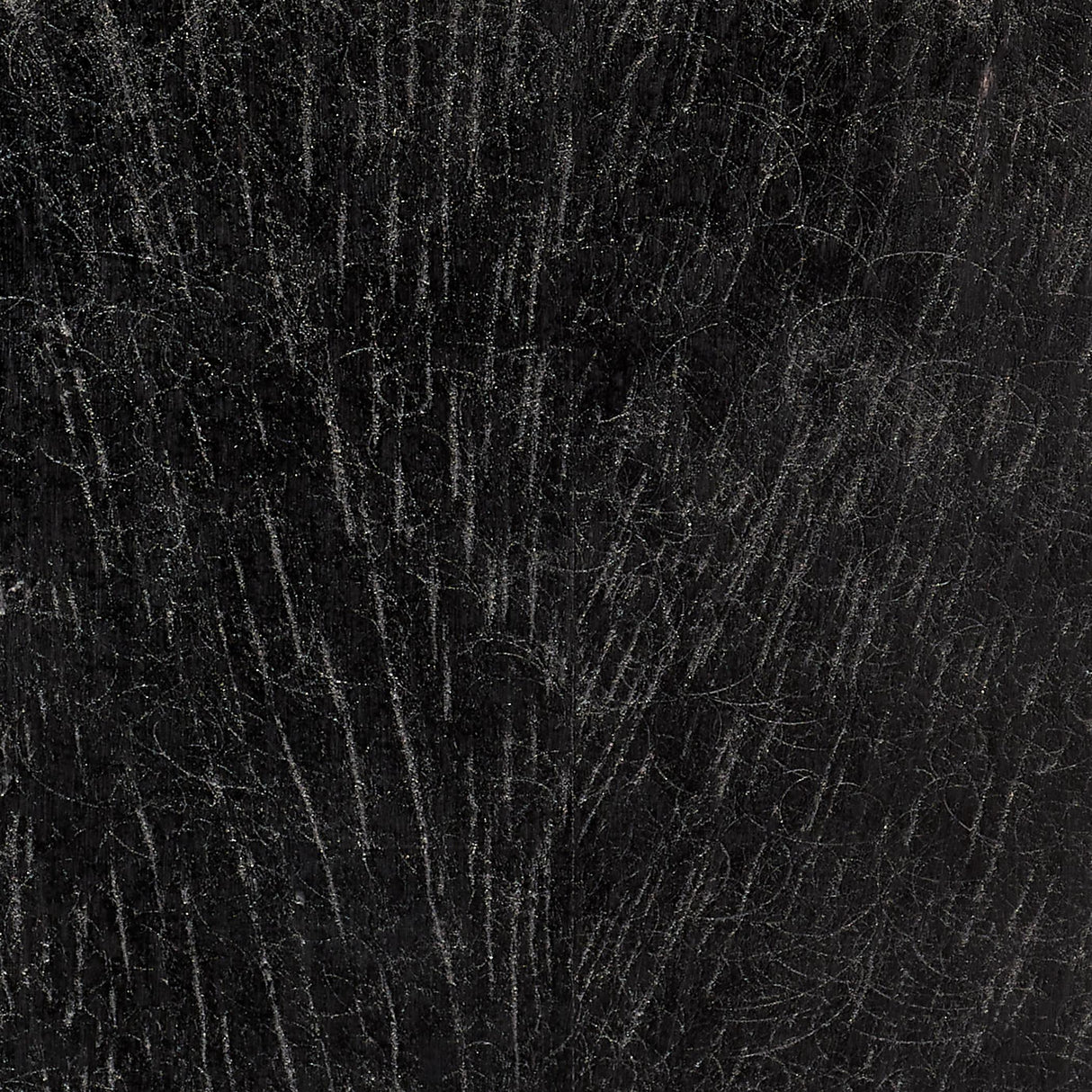 Jamie Young Dylan Wood Round Side Table, Charcoal