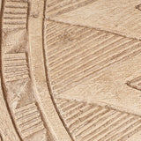 Jamie Young Naga Mango Wood Side Table, Natural