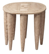 Jamie Young Naga Mango Wood Side Table, Natural