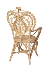 Jamie Young Hibiscus Rattan Arm Chair