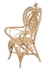 Jamie Young Hibiscus Rattan Arm Chair