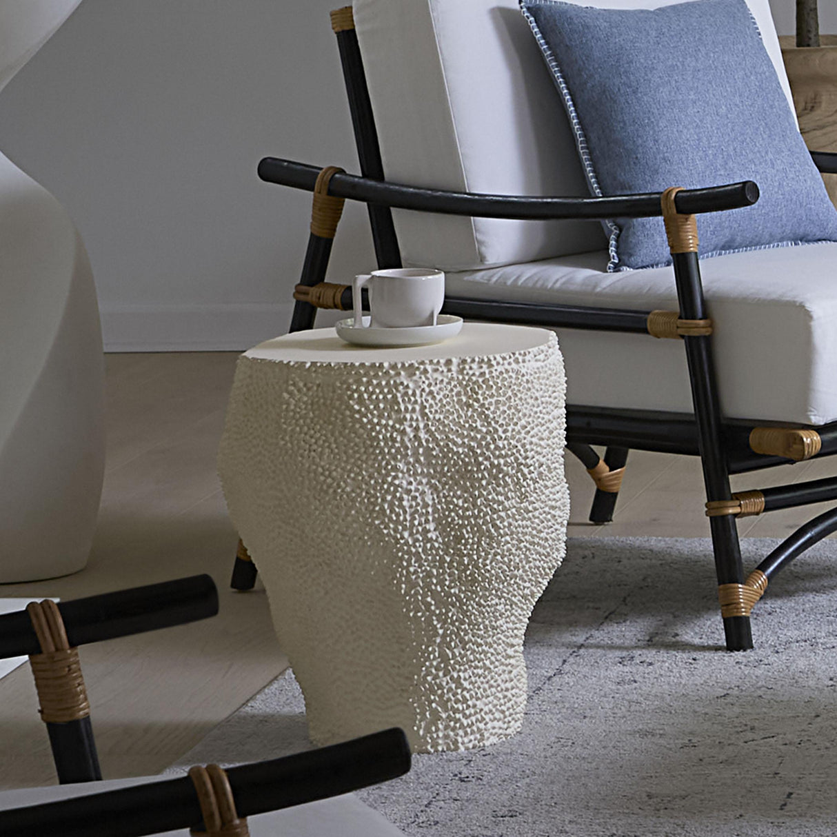 Jamie Young Uni Fiber Glass Indoor/Outdoor Side Table, Small