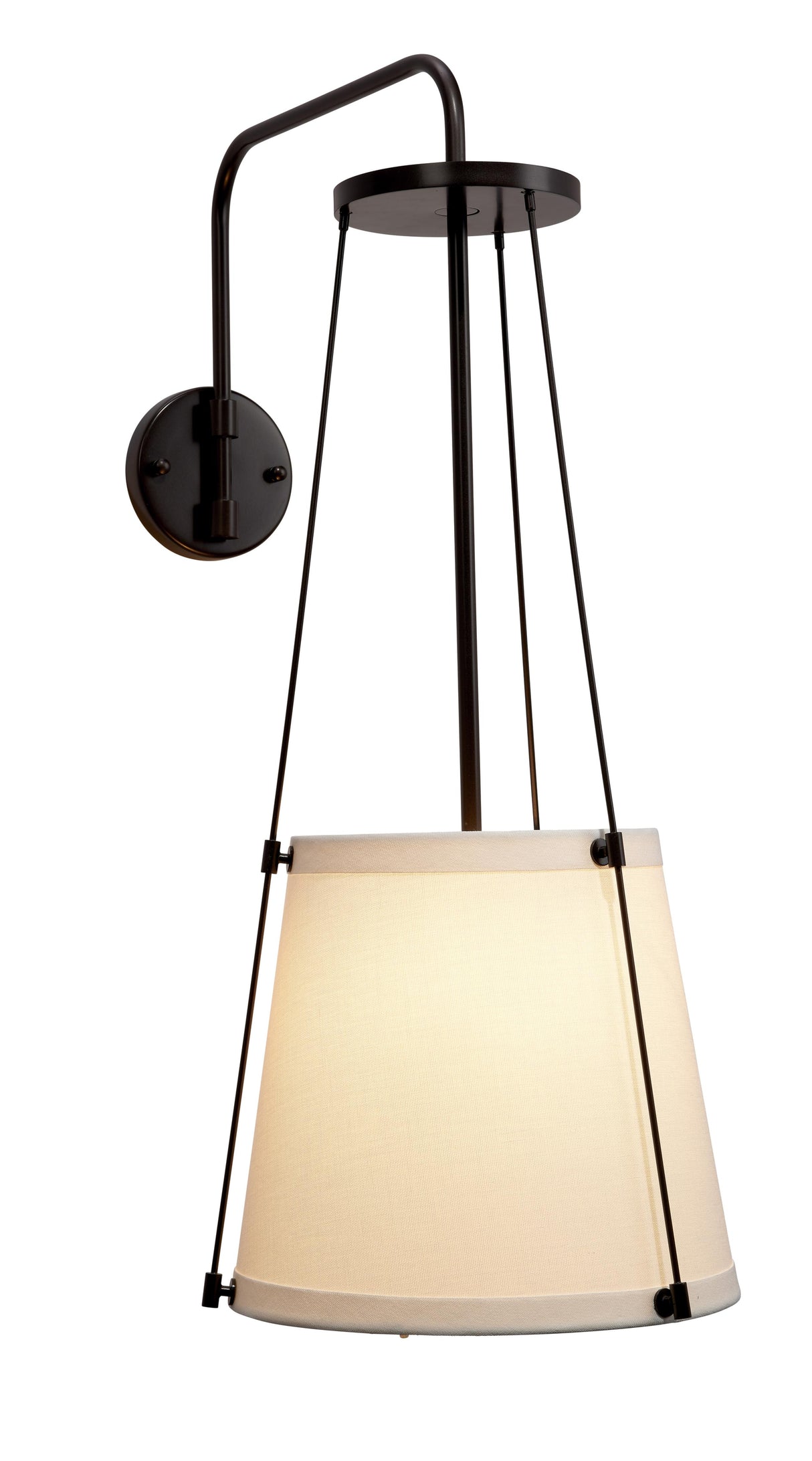 Jamie Young California 1-Light Wall Sconce, Bronze