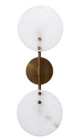 Jamie Young Oracle Alabaster Sconce