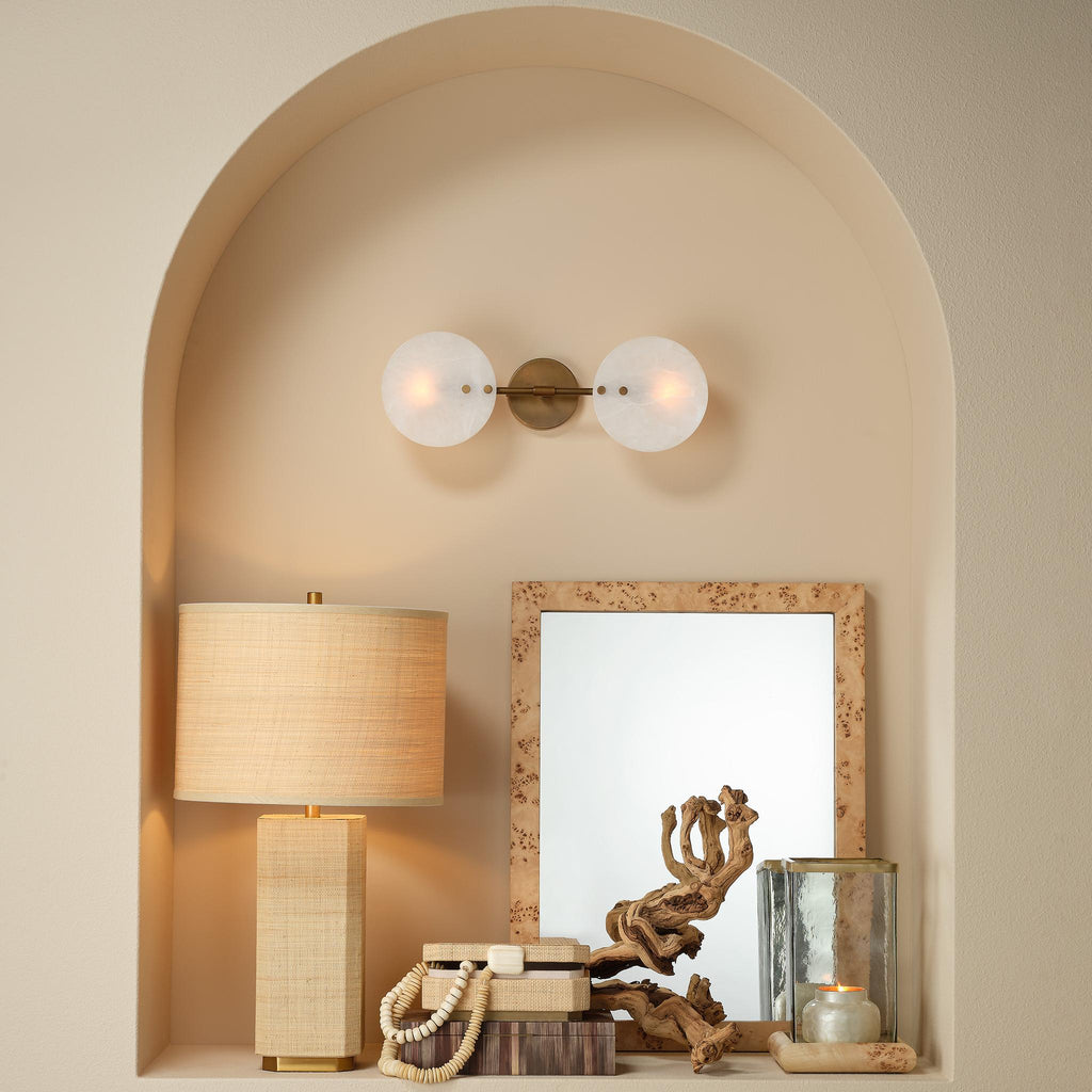 Jamie Young Oracle Alabaster Sconce
