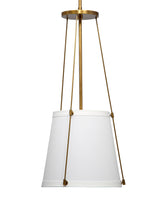 Jamie Young California Metal 1-Light Pendant, Antique Brass