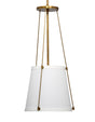 Jamie Young California Metal 1-Light Pendant, Antique Brass