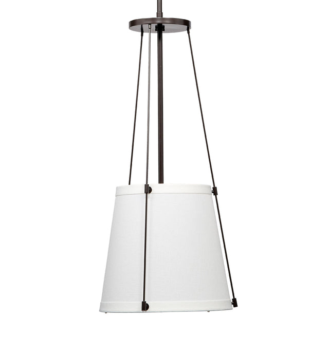 Jamie Young California Metal 1-Light Pendant, Bronze