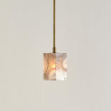 Jamie Young Hex Agate 1-Light Pendant