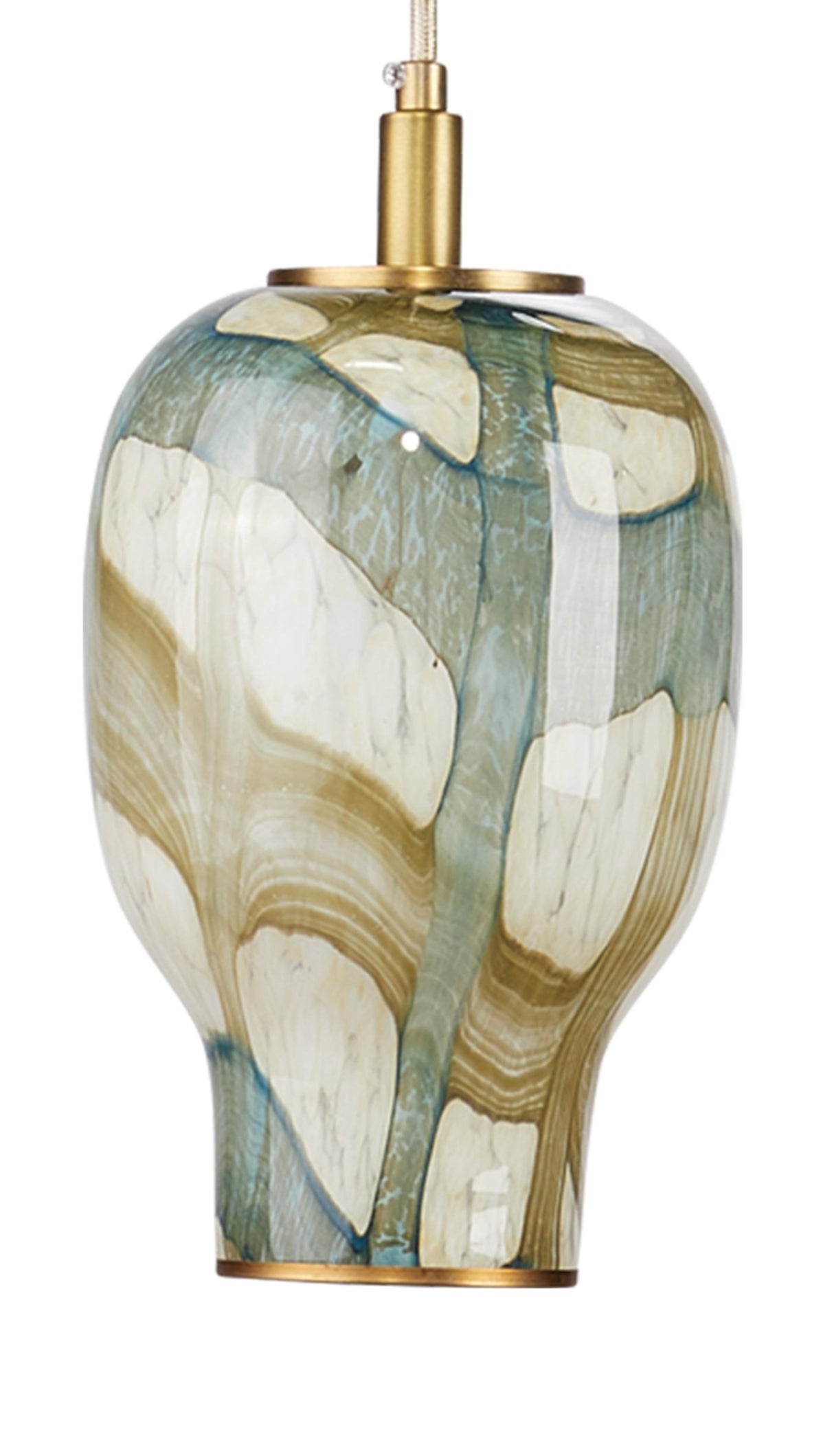 Jamie Young Helen Glass 1-Light Pendant, Large