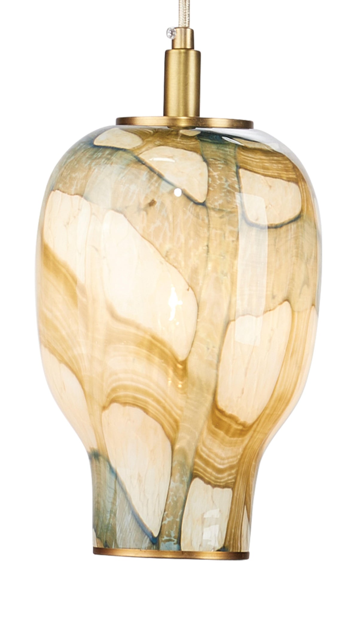 Jamie Young Helen Glass 1-Light Pendant, Large