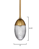 Jamie Young Whitworth 1-Light Pendant, Small