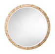 Jamie Young Chandler Round Wall Mirror, Natural