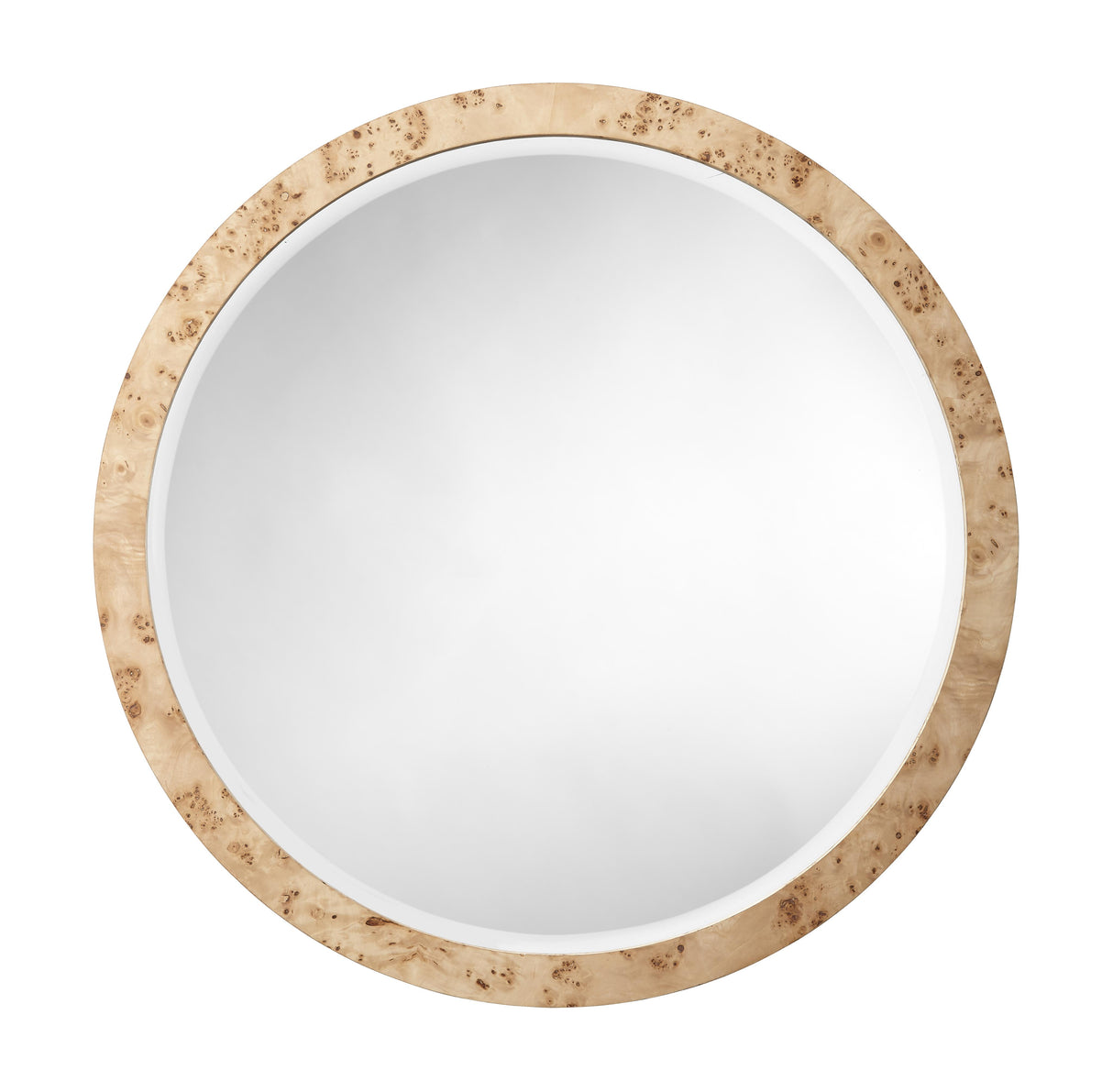 Jamie Young Chandler Round Wall Mirror, Natural