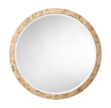 Jamie Young Chandler Round Wall Mirror, Natural