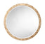 Jamie Young Chandler Round Wall Mirror, Natural