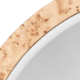 Jamie Young Chandler Round Wall Mirror, Natural