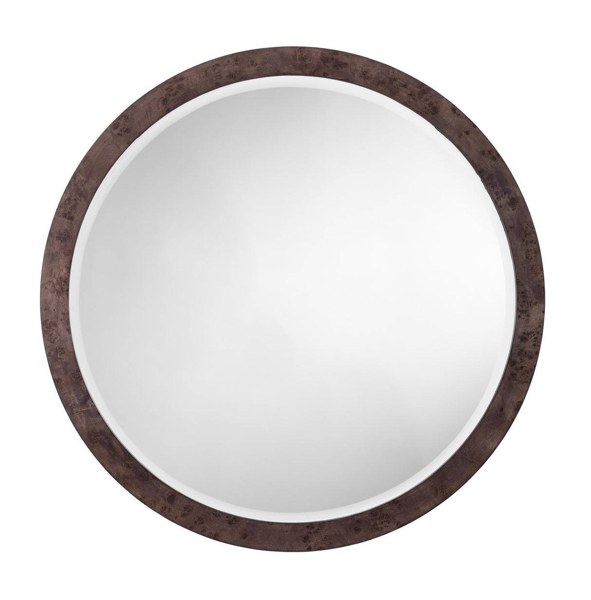 Jamie Young Chandler Round Wall Mirror, Charcoal
