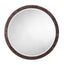 Jamie Young Chandler Round Wall Mirror, Charcoal