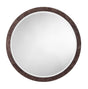 Jamie Young Chandler Round Wall Mirror, Charcoal