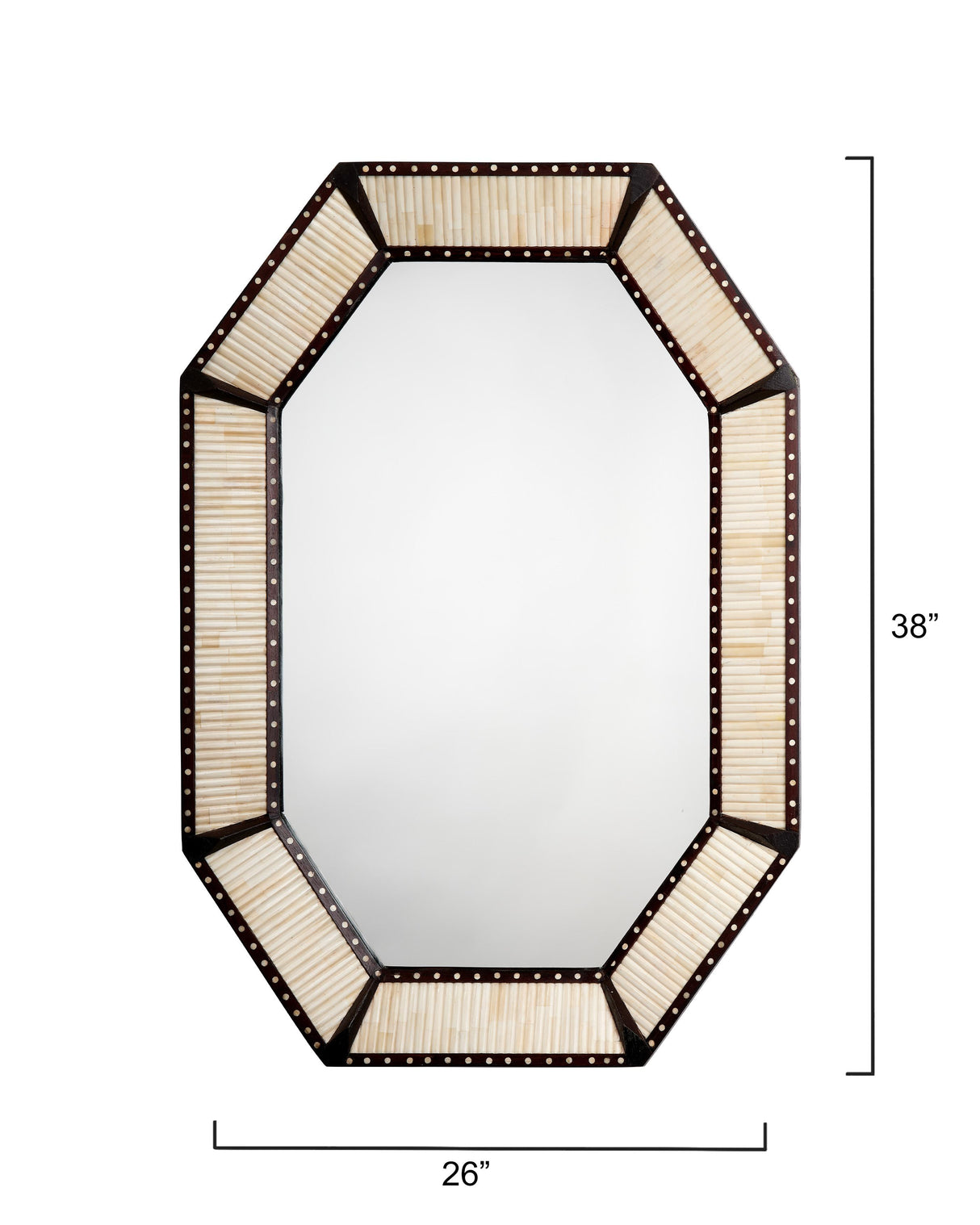 Jamie Young Colony Camel Bone Mirror