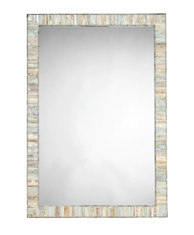 Jamie Young Heron Mother of Pearl Rectangle Wall Mirror