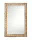 Jamie Young Relief Wood Carved Rectangle Wall Mirror